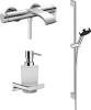 Душевой комплект Hansgrohe Vivenis Смеситель 75420000 + Душевой гарнитур 24170000 + Дозатор 41745000