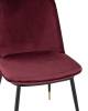 Набор из 2 стульев Stool Group Мелисса FDC8028 RED FUT-66 X2 бордовый фото 8
