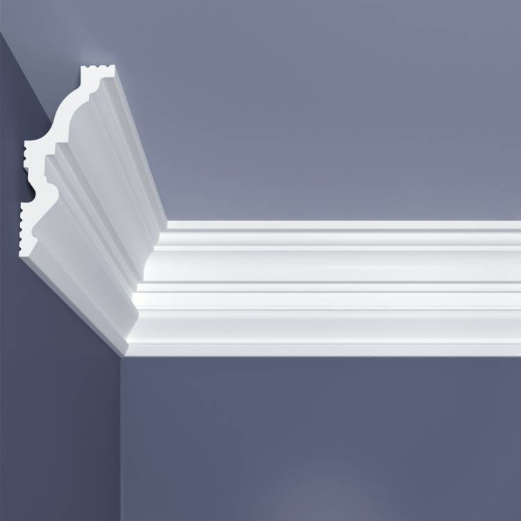 Плинтус потолочный Bello Deco С 18/90 200x4x9