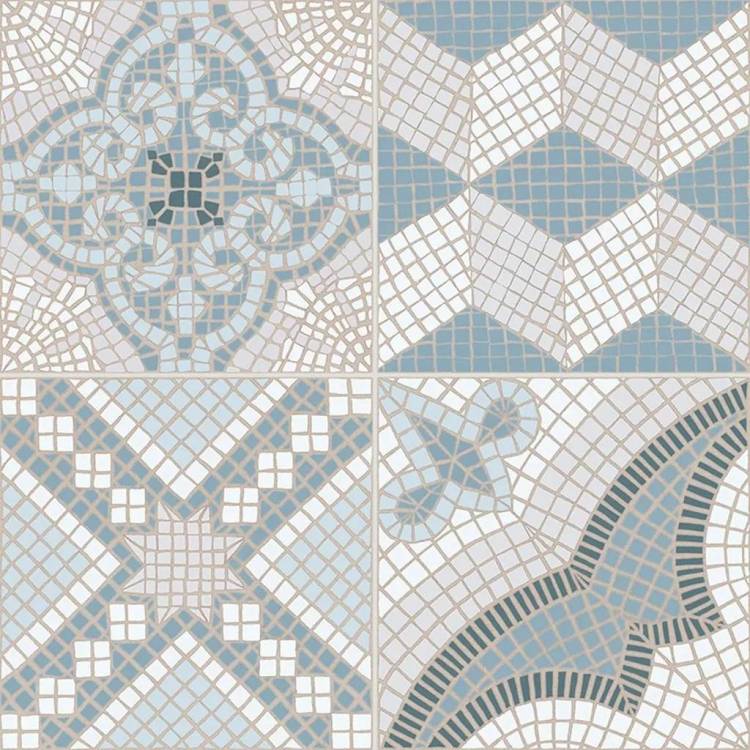 Керамогранит Gaya fores Tessela Blue 33.15x33.15