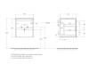 Тумба под раковину BelBagno KRAFT-500-2C-SO-CG Cemento Grigio, 50x50x46 фото 2