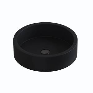Раковина Uperwood Round 291020316 черный, 34x34