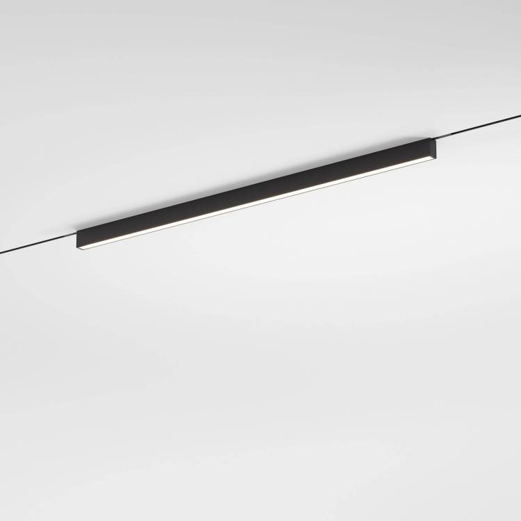 Трековый линейный светодиодный светильник Elektrostandard Mini Magnetic 85171/01 12W 3000K черный