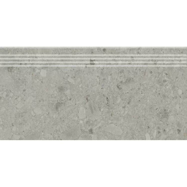 Ступень Kerama Marazzi Чеппо ди Гре DD606020R/GR Серый Матовый Обрезной 30x60