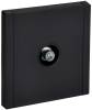 ТВ-розетка проходная IEK Forte&Piano FP-A10-P-M-K02 черный