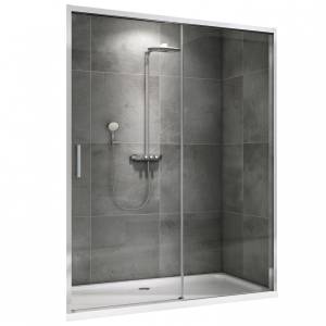 Душевая дверь Abber Komfort AG93120 120x200, профиль Хром