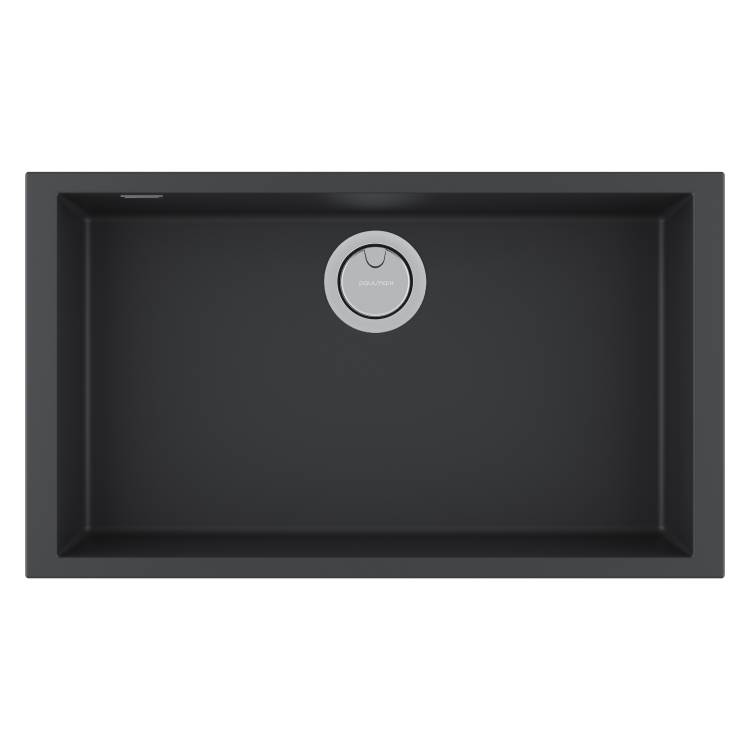 Мойка кухонная Paulmark Neo Classic 76 PM967644-AN Антрацит, 76x43.5