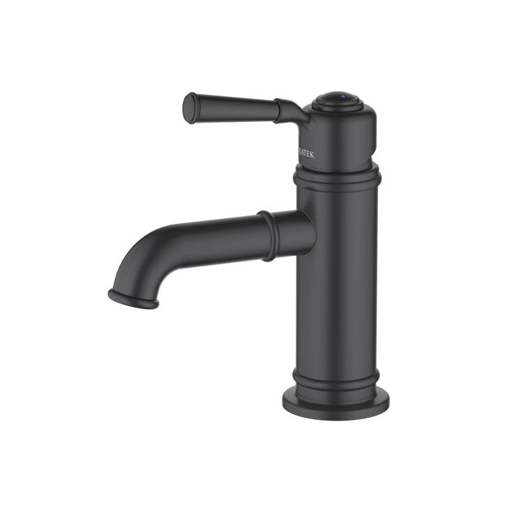 Смеситель для раковины Aquatek Классик AQ1510MB без донного клапана, черный матовый