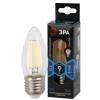 Лампа светодиодная ЭРА E27 9W 4000K прозрачная F-LED B35-9w-840-E27 Б0046997 фото 3