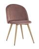 Набор из 4 стульев Stool Group Лион DC-69030A HLR-44 X4 с ромбами розовый фото 2