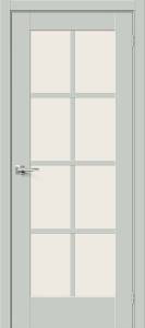 Межкомнатная дверь Bravo 066-0167 Прима-11.1 Grey Matt 200x70