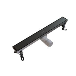 Душевой трап Knotlor Земля SDRW0500GM вороненая сталь, 50 см