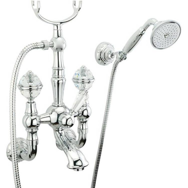 Смеситель для ванны Migliore Cristalia 18585 хром