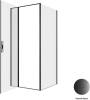 Душевой уголок Allen Brau Priority 3.31027.BBA + 3.31045.BBA профиль черный брашированный, 900x900 фото 3