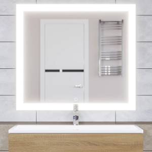Зеркало Uperwood Barsa 2930205445 с подсветкой, сенсорный выключатель, антизапотевание, 90x80 см