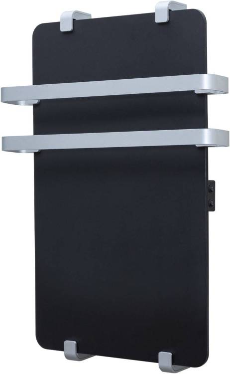 Полотенцесушитель электрический Allen Brau Infinity 00325623 100x44 черный, хром матовый