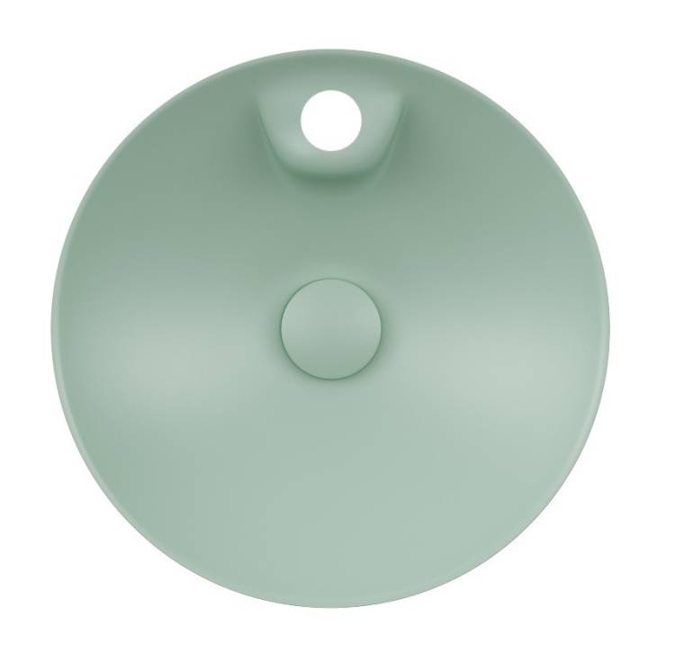 Раковина Isvea SistemaY Soft 10SY65045SV-2T мятно-зеленый матовый, 45 см