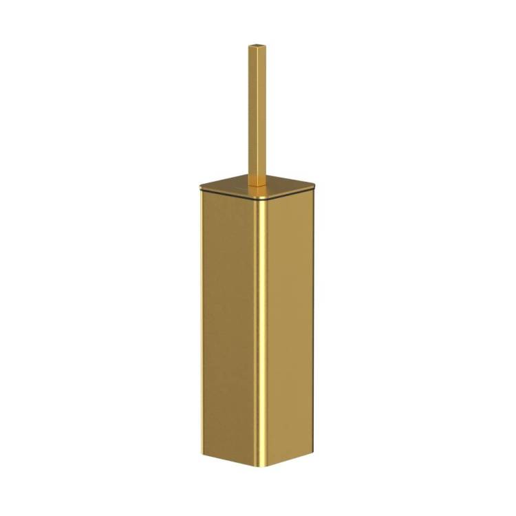 Ершик WHITECROSS Cubo CU2474GLB напольный, золото брашированное
