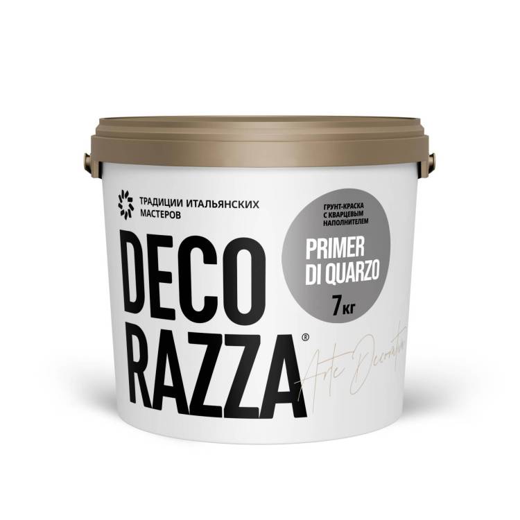 Грунт укрывающий кварцевый Decorazza Primer di Quarzo 7 кг