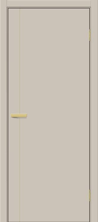 Межкомнатная дверь Глухая Bravo Браво-0.10.П 169-1072 Полотоно Cream Silk 2000х900