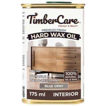 Защитное масло с твердым воском TimberCare Hard Wax Oil Серый холод/Blue gray 0.175 л