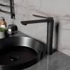 Смеситель для раковины Vincea Verse VBF-2VE2MB черный матовый фото 2