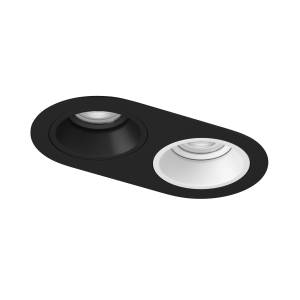 Встраиваемый светильник Lightstar Domino Round D6570607WBMOD