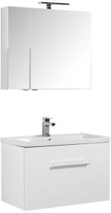Мебель для ванной Aquanet Порто 80 196677 белый, 1203x800x443