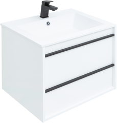 Тумба для комплекта Aquanet Lino 60 белый матовый