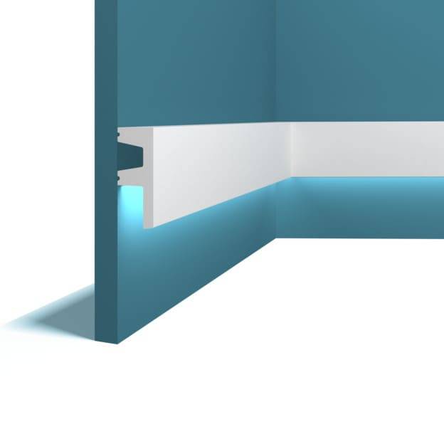 Молдинг под подсветку Перфект Плюс P81M 200x2.5x6.2