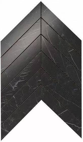 Декор Atlas Concorde Marvel Stone 9SCN Nero Marquina Chevron Wall 30.5X25