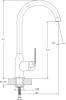 Смеситель для кухни Rush Fiji FI1835-23 фото 2