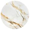 Стол Bradex Home Aura RF 0833 calacatte gold мрамор, черный 110x110x75 фото 7