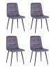 Набор из 4 стульев Stool Group Одди AV 406N-Cpl-08 X4 пыльно-сиреневый