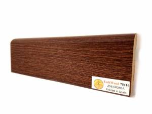 Плинтус МДФ TeckWood цветной Дуб Бронза (Oak Bronze) 2150х75х16