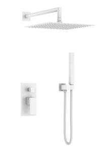 Душевой комплект Boheme Qubic 474-3-MW Matt White