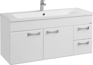 Тумба с раковиной AQUATON Диор 120 белая