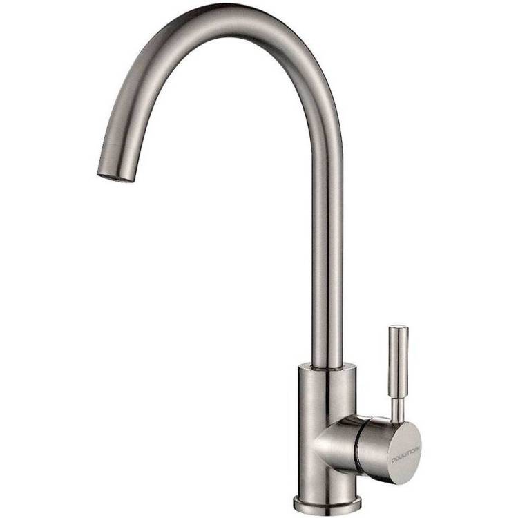 Смеситель для кухни Paulmark Holstein Ho212063-BS брашированная сталь
