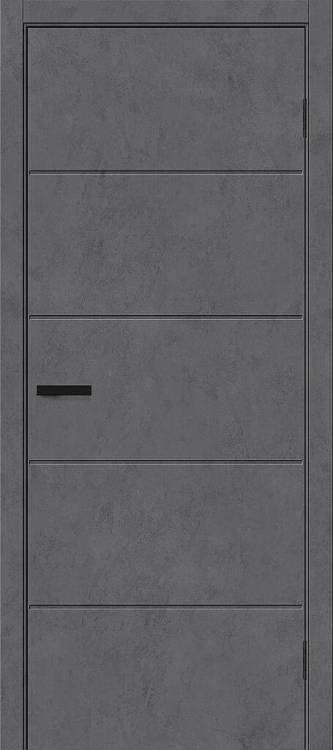 Межкомнатная дверь Глухая Mr. Wood Граффити-1.Д 153-1718 Полотоно Slate Art 2000х900