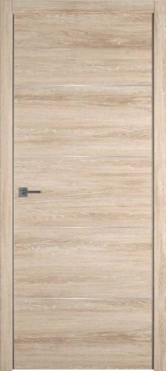 Межкомнатная дверь Владимирская Фабрика Дверей Urban 4 Sand Vellum Silver Mould SE 600x2000