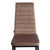Стул Tetchair Easy (mod. JSC02-1) 21257 металл, флок, Beige (бежевый) HLR8/черный фото 6