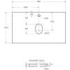 Столешница Belbagno KEP-80-BO-W0 81.6x46.8x1 Bianco Opaco фото 3