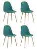 Набор из 4 стульев Stool Group Валенсия SN OS-001 1009-21 X4 зеленый