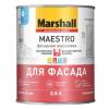 Краска для фасадных поверхностей акриловая Marshall Maestro Фасадная матовая база BС 0.9 л