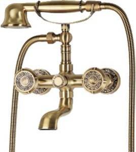 Смеситель для ванны с душем Bronze de Luxe 10119
