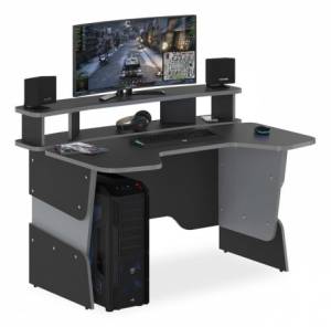 Стол компьютерный Skyland Skilll 00-07055553, 7055553, STG 1390 Антрацит/Металлик