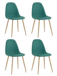 Набор из 4 стульев Stool Group Валенсия SN OS-001 1009-21 X4 зеленый