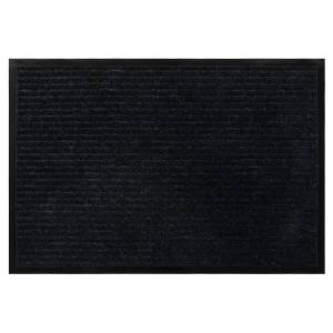 Коврик придверный Трин черный 80x120 см