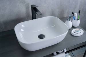 Раковина Gid Geométrico D1333 51183 белая, 46x32.5x13.5