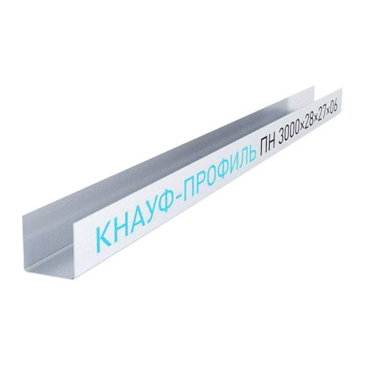 Профиль потолочный направляющий Knauf ППН (28x27 мм/3 м)